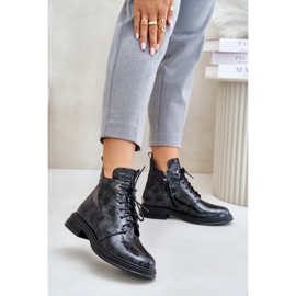 Da LZ42-042 Bottines Noir/Gris le noir 1