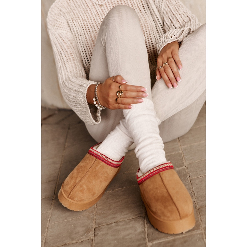 Bottes de neige modèle 20219-4B Camel brun 2