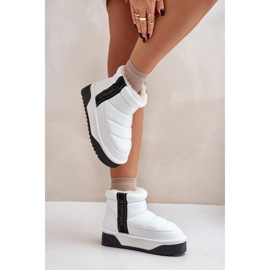 D.Franklin DFSH371011 Bottes de neige blanches 2