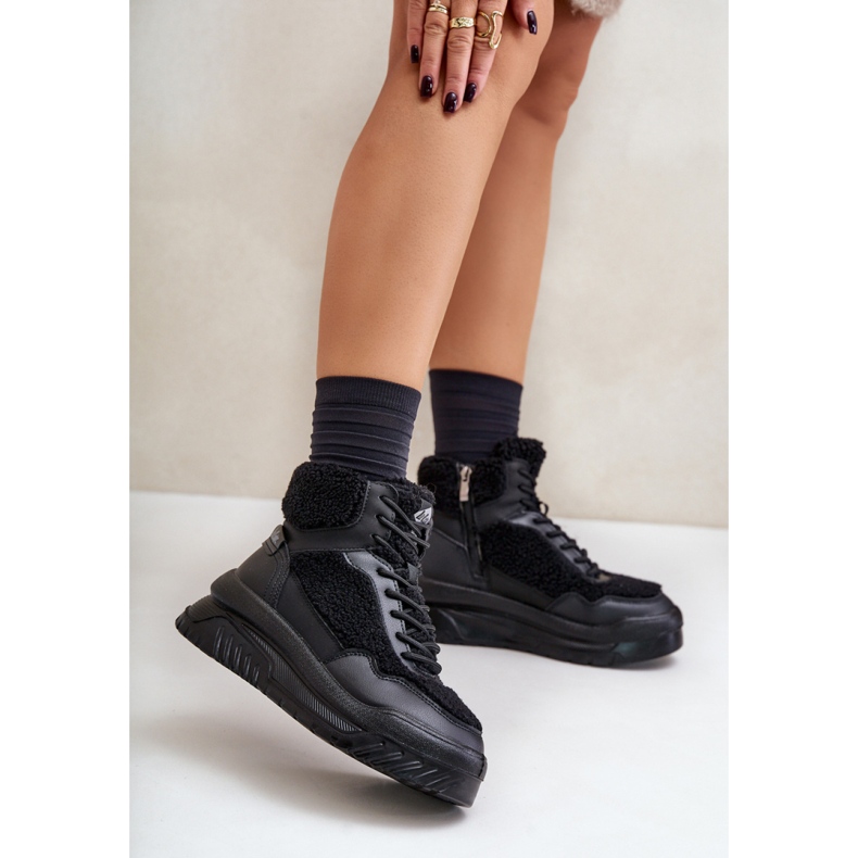 Lee Cooper LCJ-24-47-3145 chaussures de sport noires le noir 1 Lee Cooper LCJ-24-47-3145 chaussures de sport noires le noir 1