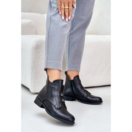 S.Barski HY42-716 Bottes noires le noir 1