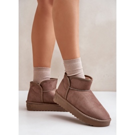 D.Franklin DFSH370010 Bottes de neige taupe beige 2