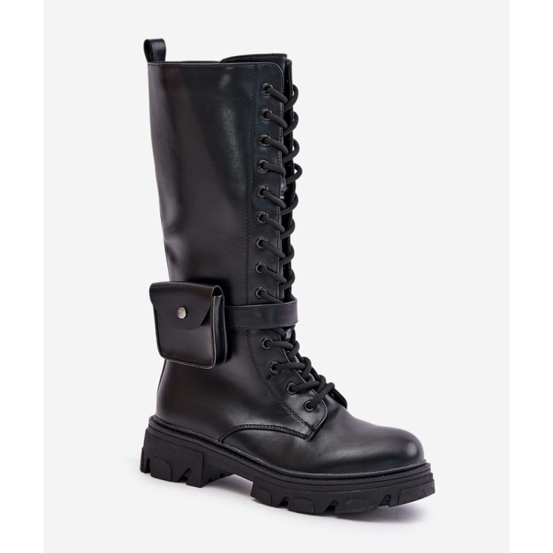 Step in style Bottes Modèle Temisza RQ2041 Noir - Entrez avec style le noir 2