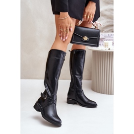 Bottes Modèle 24KZ39-7496 Noir 1