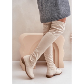 Modèle A26 Bottines beiges 2