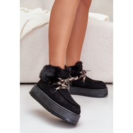Bottes de neige Modèle C3016 Noir le noir 1