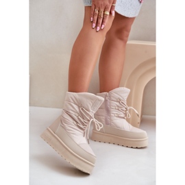Big Star OO274885 Bottes de neige beiges 1