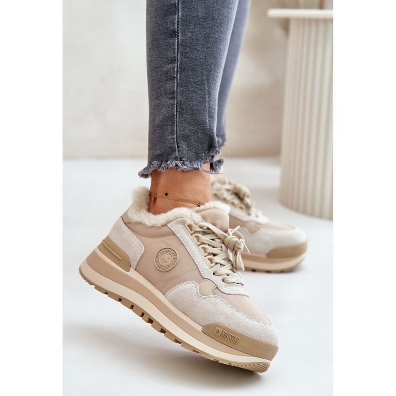 Chaussures de sport Big Star OO274A214 Beige 1