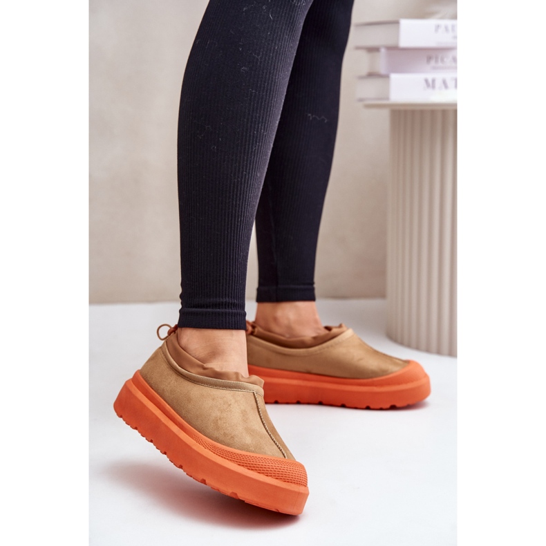 Bottes de neige Modèle VL238P Camel brun 1