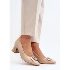 Laura Messi 2740/248-829 Escarpins beiges 1