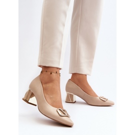 Laura Messi 2740/248-829 Escarpins beiges 2
