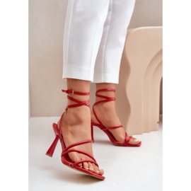 Sandales Modèle JRX2308 Rouge 1