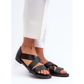 Sandales Modèle 21SD35-3882 Noir le noir 1