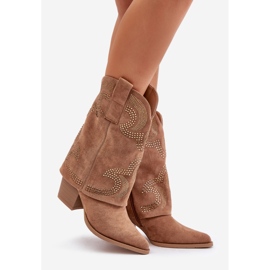 Step in style Bottines S.Barski HY42-153 Camel brun 2