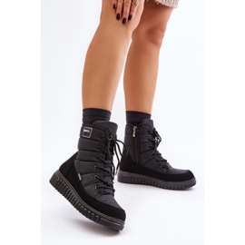 Progress PROGJ-24-157 Bottes de neige noires le noir 1