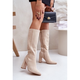 Step in style Bottes Modèle Lannetea MVP315 Beige Clair - Entrez avec style 1