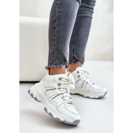 Chaussures de sport Big Star OO274A161 blanc blanche 1