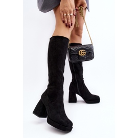 Modèle 168-501 Bottes noires le noir 2