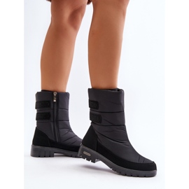 Progress PROGJ-21-16 Bottes de neige noires le noir 1