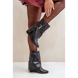 Bottes Modèle 1690A-1 Cuir Noir le noir 2