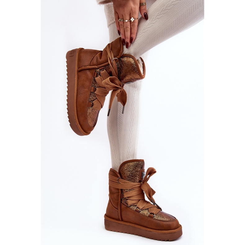 Bottes de neige Modèle DFSH370006 Marron brun 2