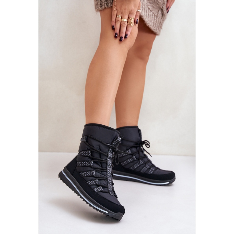 Progress PROGJ-20-02 Bottes de neige noires 1