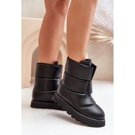 Bottes de neige Modèle C-314 Noir le noir 2