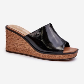 Step in style Sergio Leone KL213 Tongs noires 2