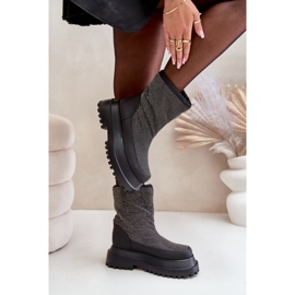 Bottes de neige Modèle C-274 Noir le noir 2