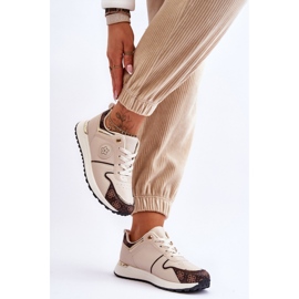 Chaussures de Sport Modèle US6 Beige/Marron 1 Chaussures de Sport Modèle US6 Beige/Marron 1