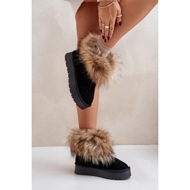 Bottes de neige Modèle W5893 Noir 1