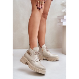 Zazoo 60483 Bottines beiges 1 Zazoo 60483 Bottines beiges 1