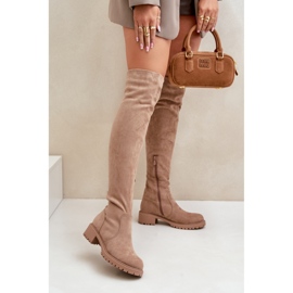 Modèle LQ-99 Bottes beiges 1 Modèle LQ-99 Bottes beiges 1