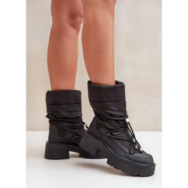 Bottes de neige Modèle C-319 Noir le noir 2