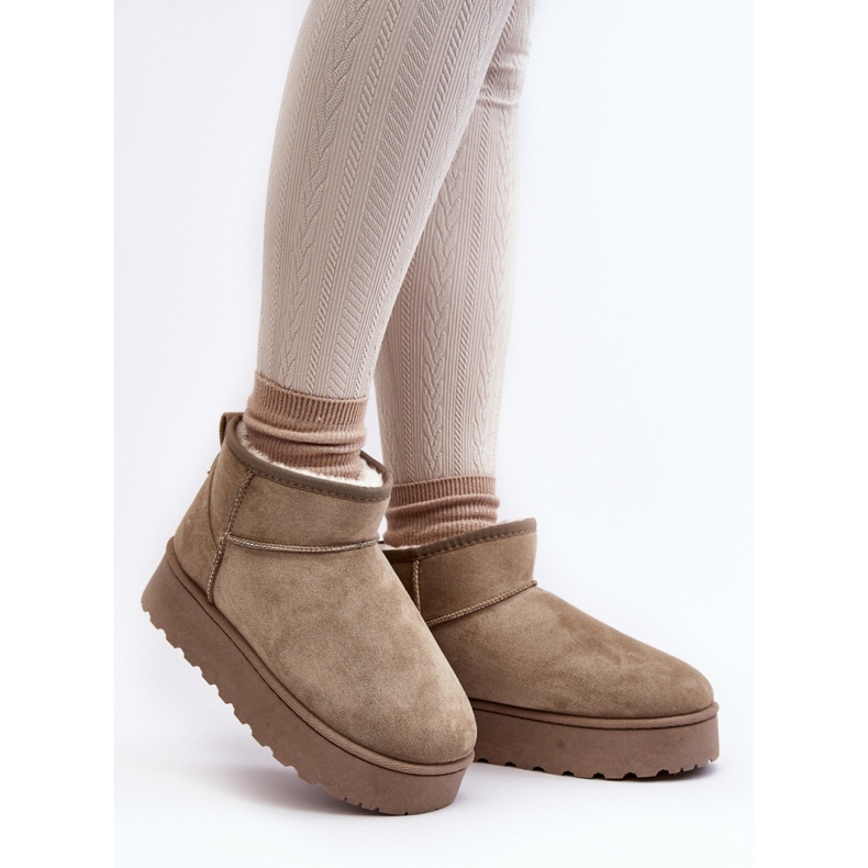 Bottes de neige Modèle 20216-4D Vert 1