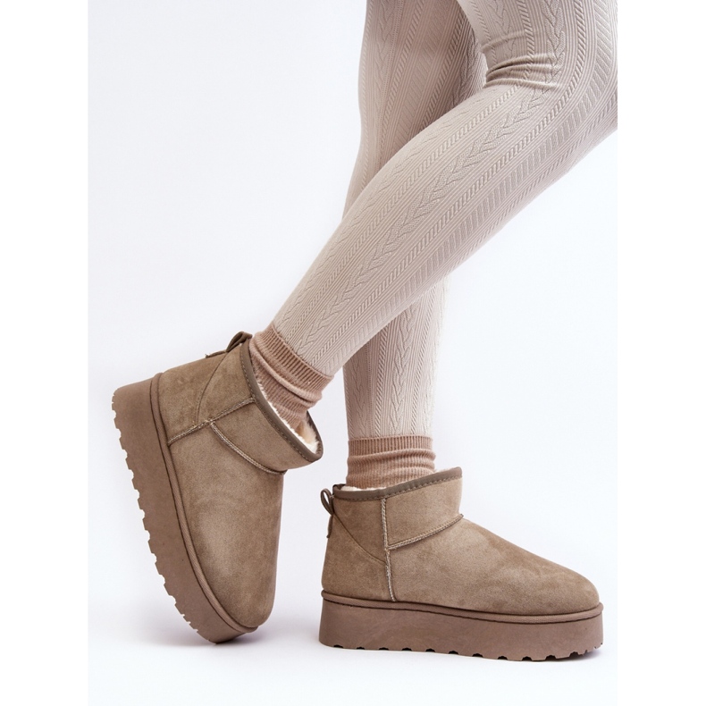 Bottes de neige Modèle 20216-4D Vert 2