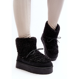 Bottes de neige Modèle 20223-4A Noir 2