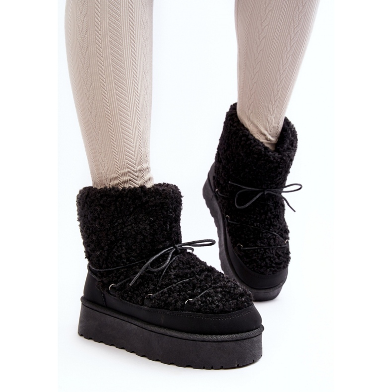 Bottes de neige Modèle 20223-4A Noir le noir 2