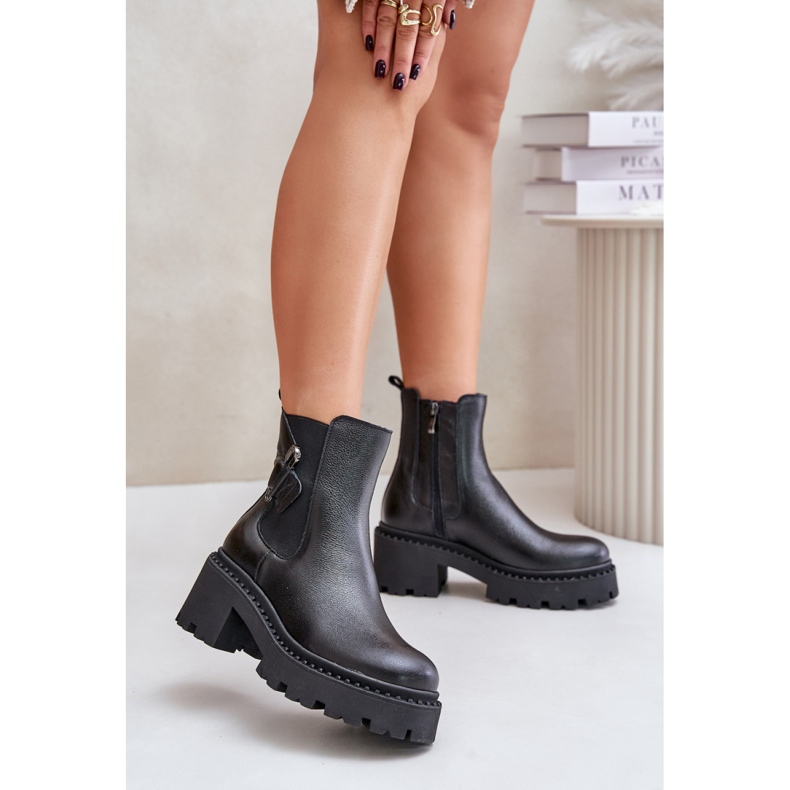 Bottes Modèle Zazoo 60490 Noir 1