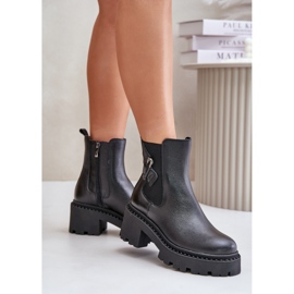 Bottes Modèle Zazoo 60490 Noir le noir 2