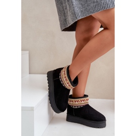 Bottes de neige Modèle 20226-4A Noir 1