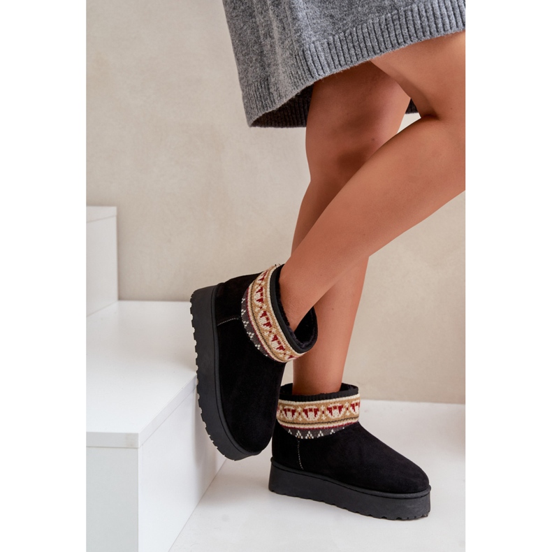 Bottes de neige Modèle 20226-4A Noir le noir 1