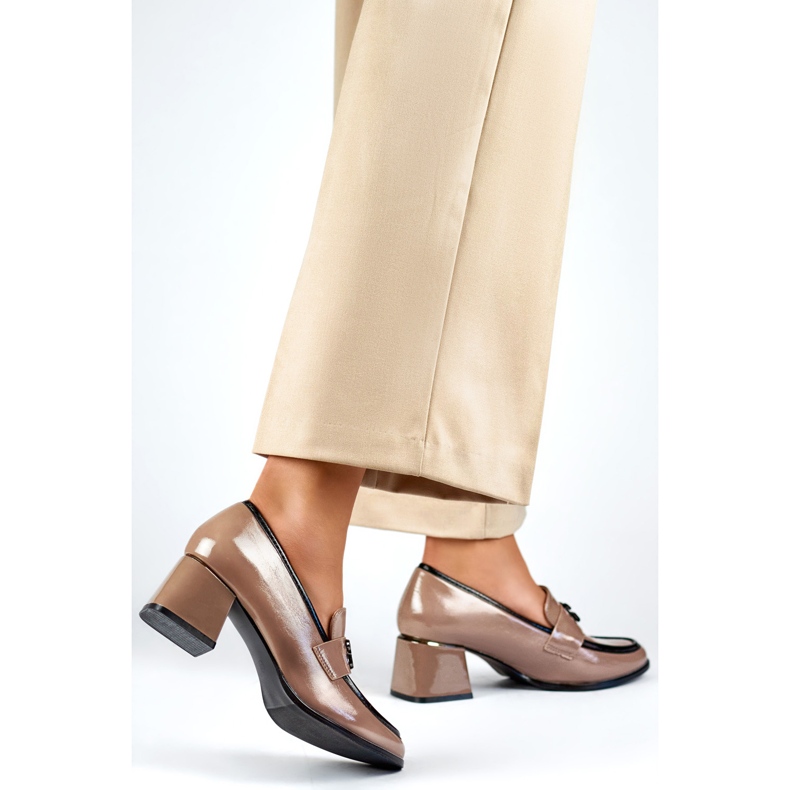 Escarpins Modèle GD-FL475T Beige 1