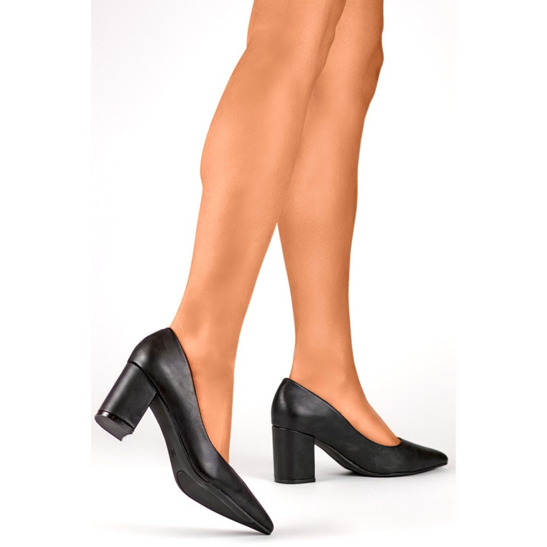 Escarpins Modèle KJ-42B Noir le noir 1