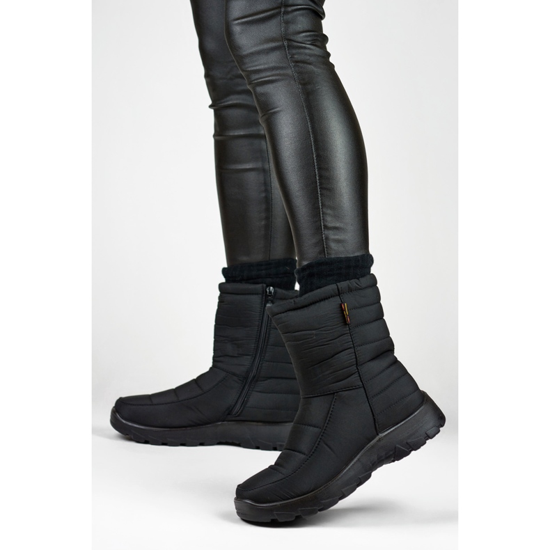 Bottes de neige Modèle JS1-3-B Noir le noir 1