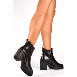 Bottes Femme Fourrées 24-12453B noir le noir 1