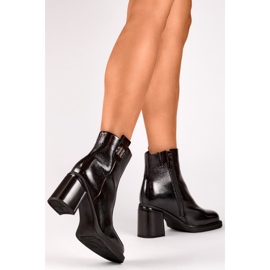 Bottes Modèle 25-66670B Noir le noir 1