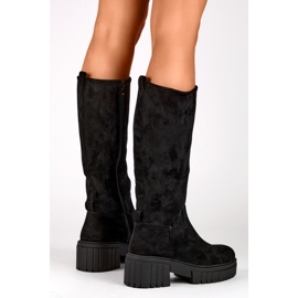 Bottes Modèle DE1056B Noir le noir 1