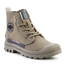 Chaussures Palladium Pampa Underlayer 99183-377-M vert 1