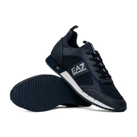 Chaussures de sport EA7 Emporio Armani X8X027-XK050-D813 bleu marine 1